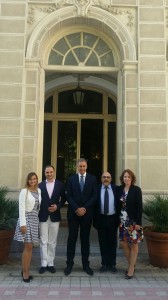 Elezioni CGIE 2015 Anna Ruffino, Giuseppe Stabile, Andrea Lazzari, Pietro Mariani, Gilda Santangelo