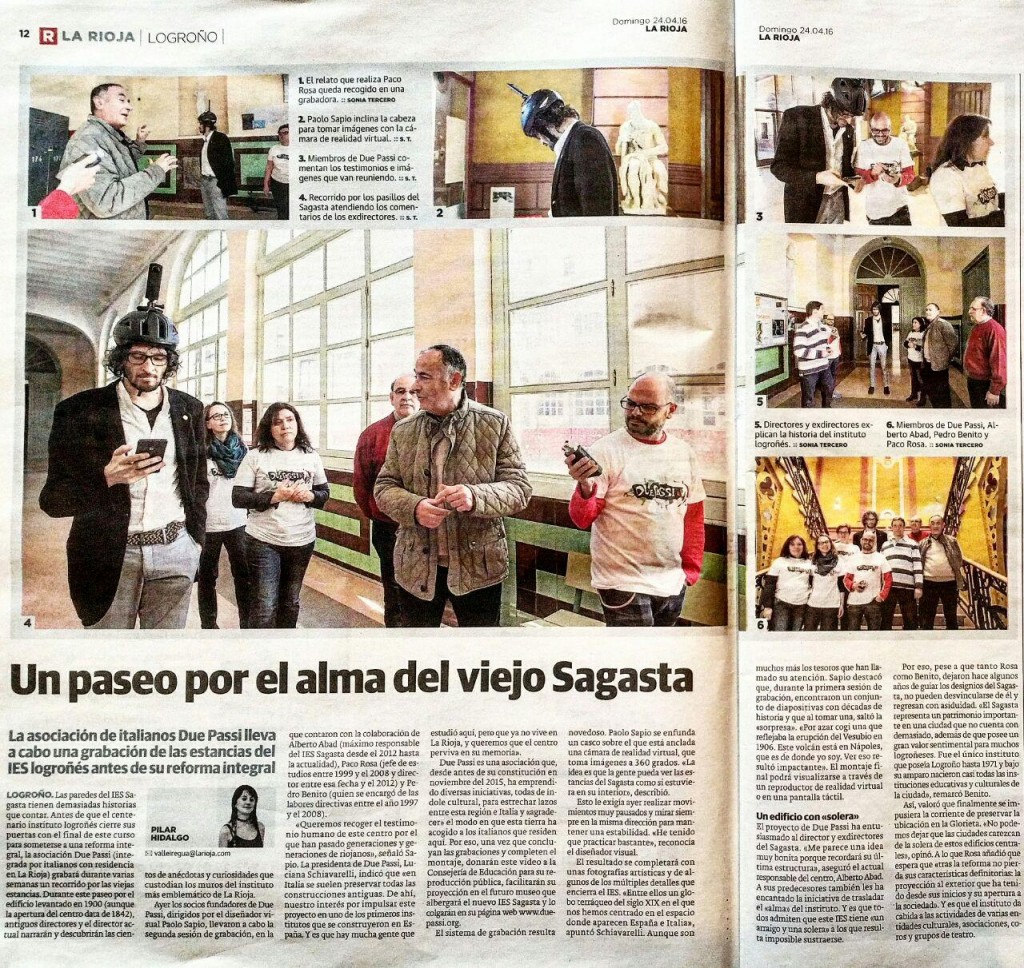 due passi nel Sagasta