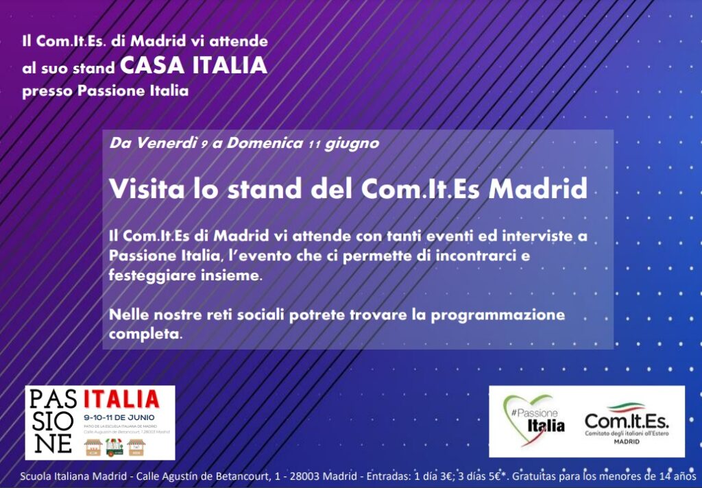 Casa Italia Comites Madrid